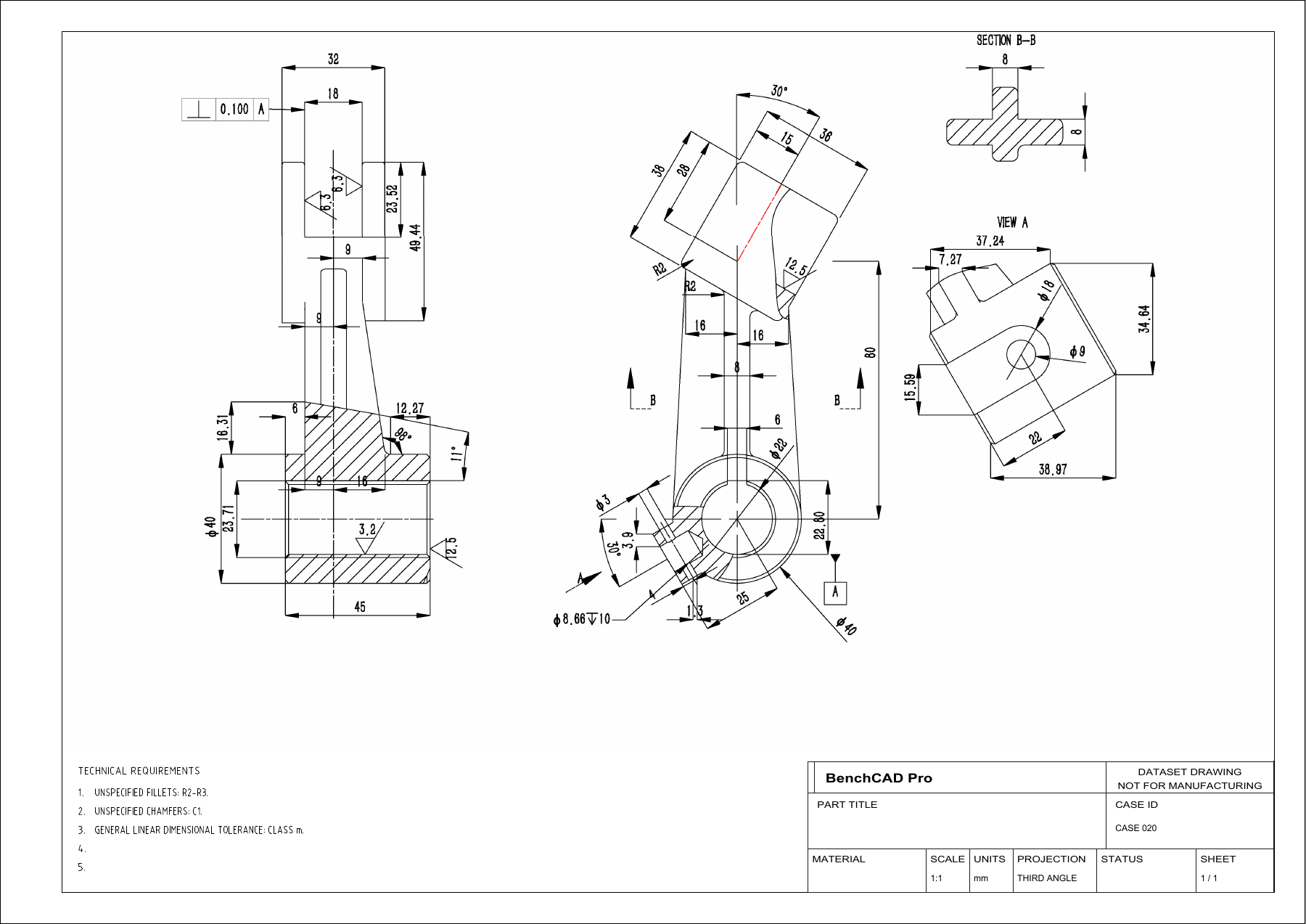 Drawing to CAD · Part: the input drawing